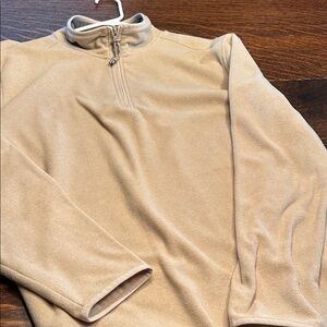 G.H. Bass & Co. Beige Zip-Up Sweater